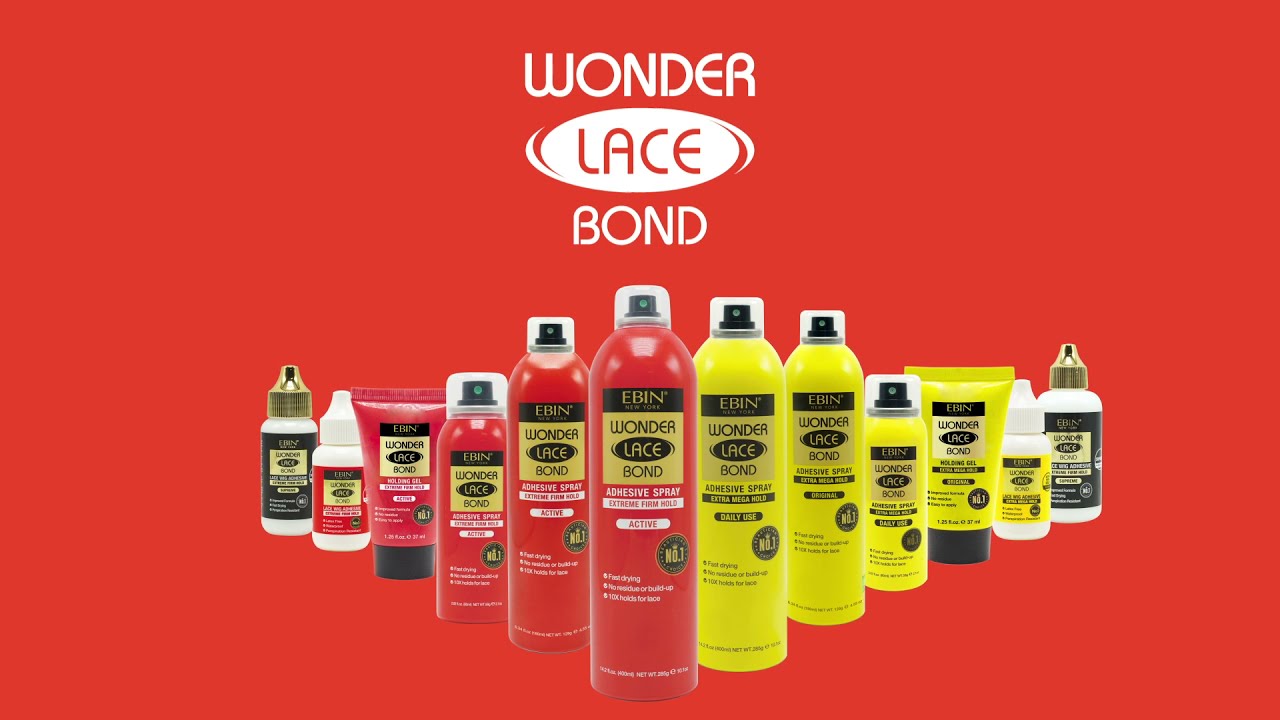 Ebin New York Wonder Lace Bond Adhesive Spray Extreme Firm Hold
