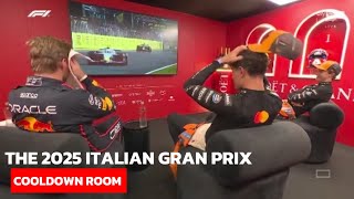 The 2025 Italian GP Cooldown Room 