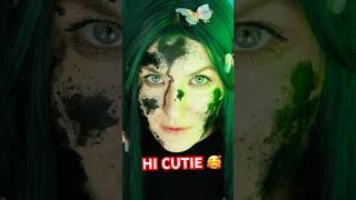 She Turned Me Green?!! #Elphaba #wicked #makeup #cosplay  #doingmakeup