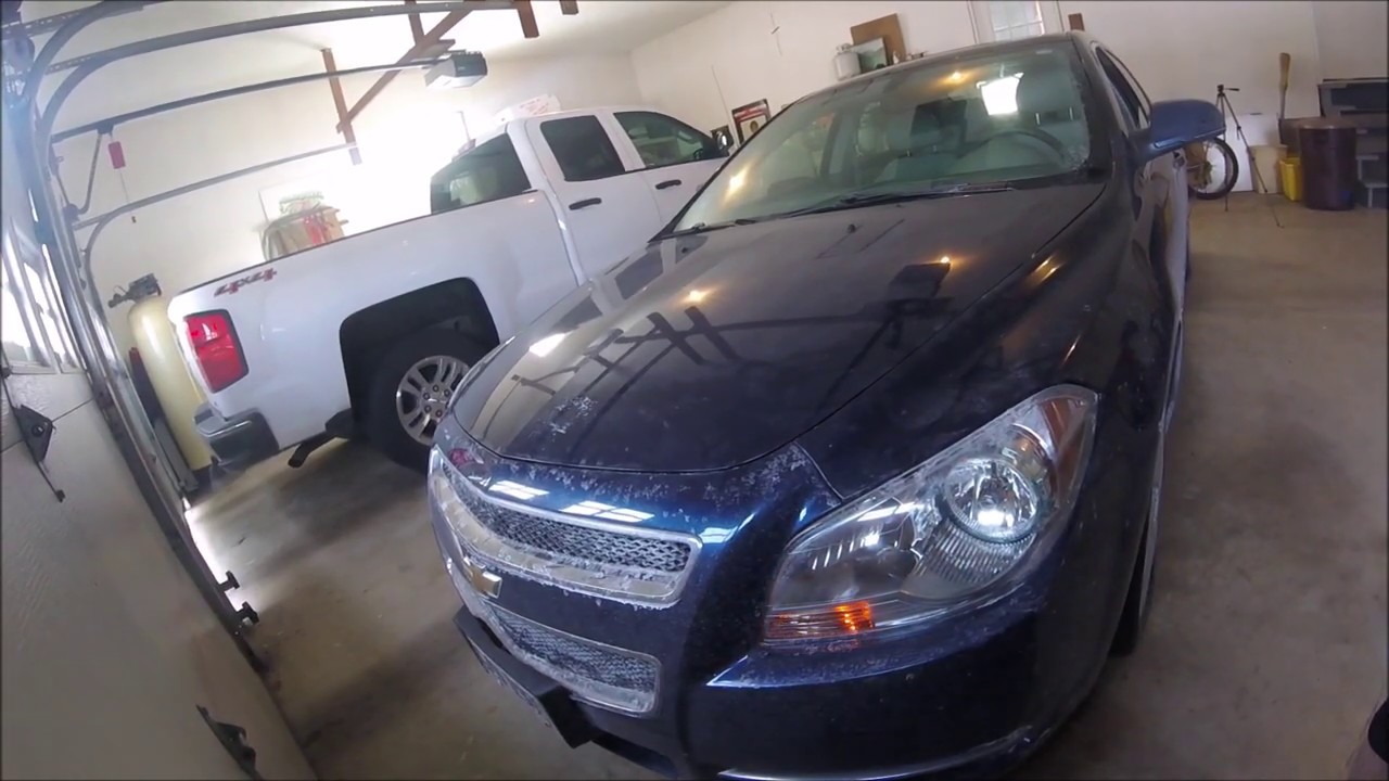 Quick fix: How to change the rear light bulb on a chevy malibu - YouTube