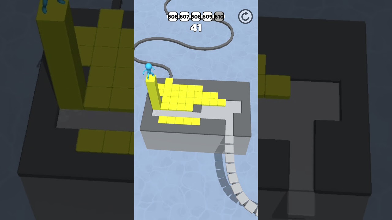 IOS, Android best games/All levels Gameplay #shorts/Stacky Dash Ever! 609!!