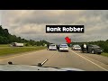 Bank robbery suspect shoots at trooper during highspeed chase