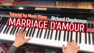 [Tutorial] 20 phút cùng Mạnh Piano học tác phẩm “huyền thoại” MARRIAGE D’AMOUR (Richard Clayderman)