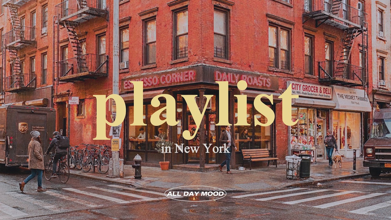 𝐏𝐥𝐚𝐲𝐥𝐢𝐬𝐭🤍Indie Bands You’d Hear in a Cozy Brooklyn Cafe, New York ☕ Chill Indie Playlist🎧🤍