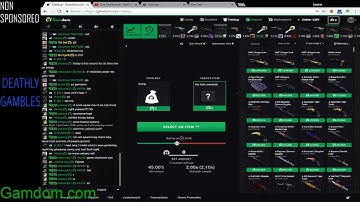GAMDOM TRADE UP AND ROULETTE