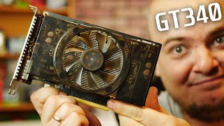 NVIDIA GT340 - РЕДКАЯ ЗАТЫЧКА, ЧТО МОЖЕТ В 2022?!