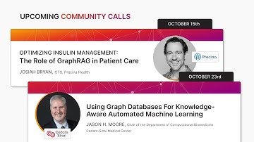 Revolutionizing Healthcare: GraphRAG for Insulin Management & AI at Cedars-Sinai Community Calls