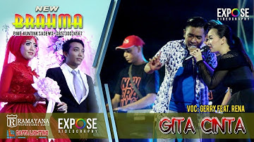 GITA CINTA  -  GERRY FT RENA KDI - NEW BRAHMA LIVE PETAL DOMAS MENGANTI