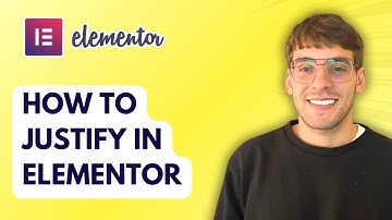 How to Justify in Elementor [2025 Guide]