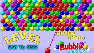 Bubble Shooter Game Level 351 To 355 | Bubble Shooter Gameplay | Bubble Shooter