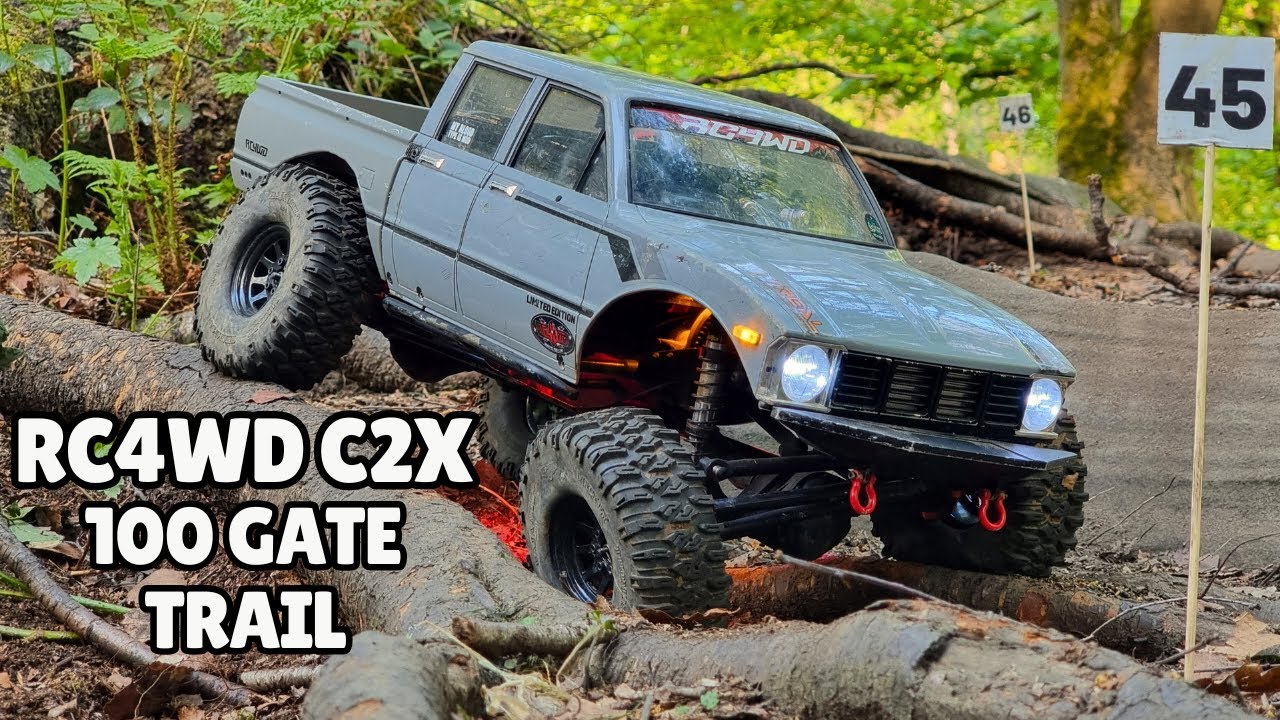 RC4WD Class 2 Comp Rig vs 100 Gates at UK Scale Nationals - YouTube