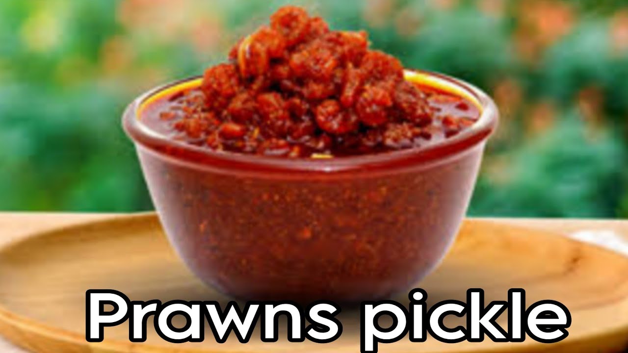 Prawns pickles recipe in tamil/ இறால் ஊறுகாய் செய்வது எப்படி/
