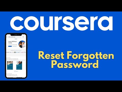 How To Reset Password On Coursera | Recover Coursera Account | 2021