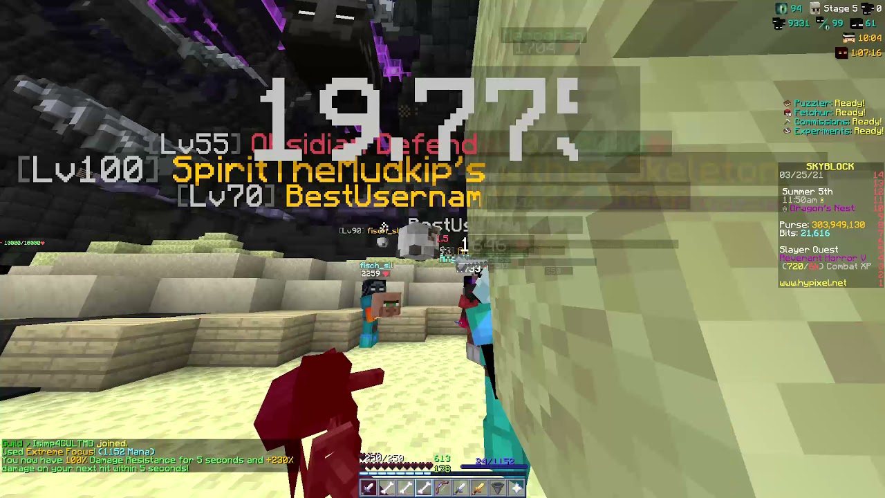 Tier Boost Core drop (Hypixel Skyblock)