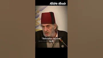 Kadir Mısıroğlu Abdülhamid Atatürk ü Görünce 
