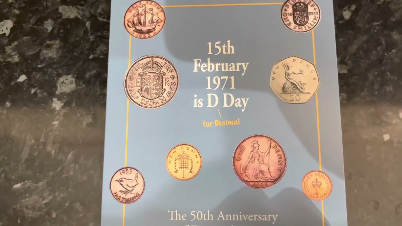 Royal Mint 50p Anniversary of Decimalisation Collector Edition