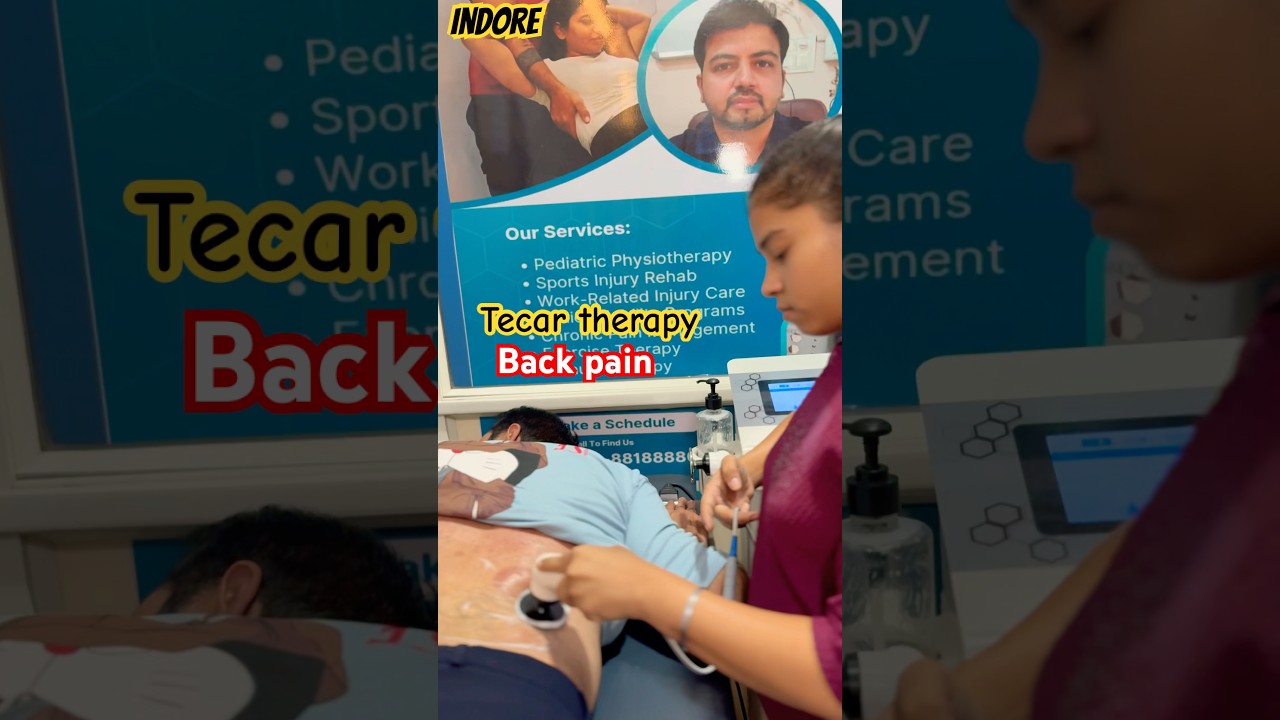 Back Pain Treatment by Tecar therapy 