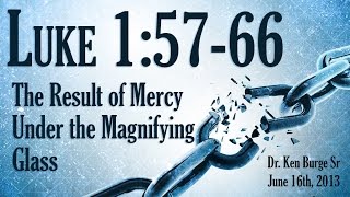 The Result of Mercy Under the Magnifying Glass - Luke 1:57-66