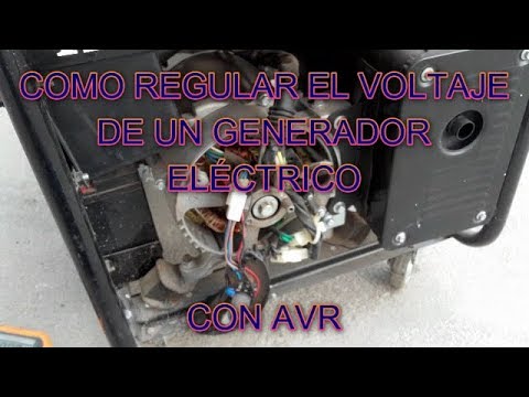Video: Cómo Aumentar El Voltaje En El Generador