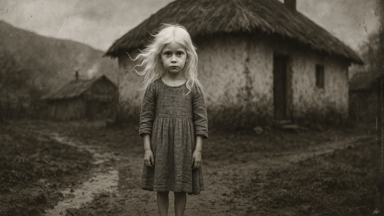 Secretul bizar al țigăncii de 7 ani cu părul alb — știința nu avea nicio explicație.