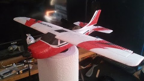 Volantex Firstar V-761-1 upgrade - DSMX, Brushless Motor and Ailerons