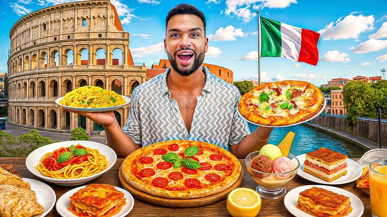 100.000 KALORIEN ESSEN IN ROM 🇮🇹 (FOODTOUR)