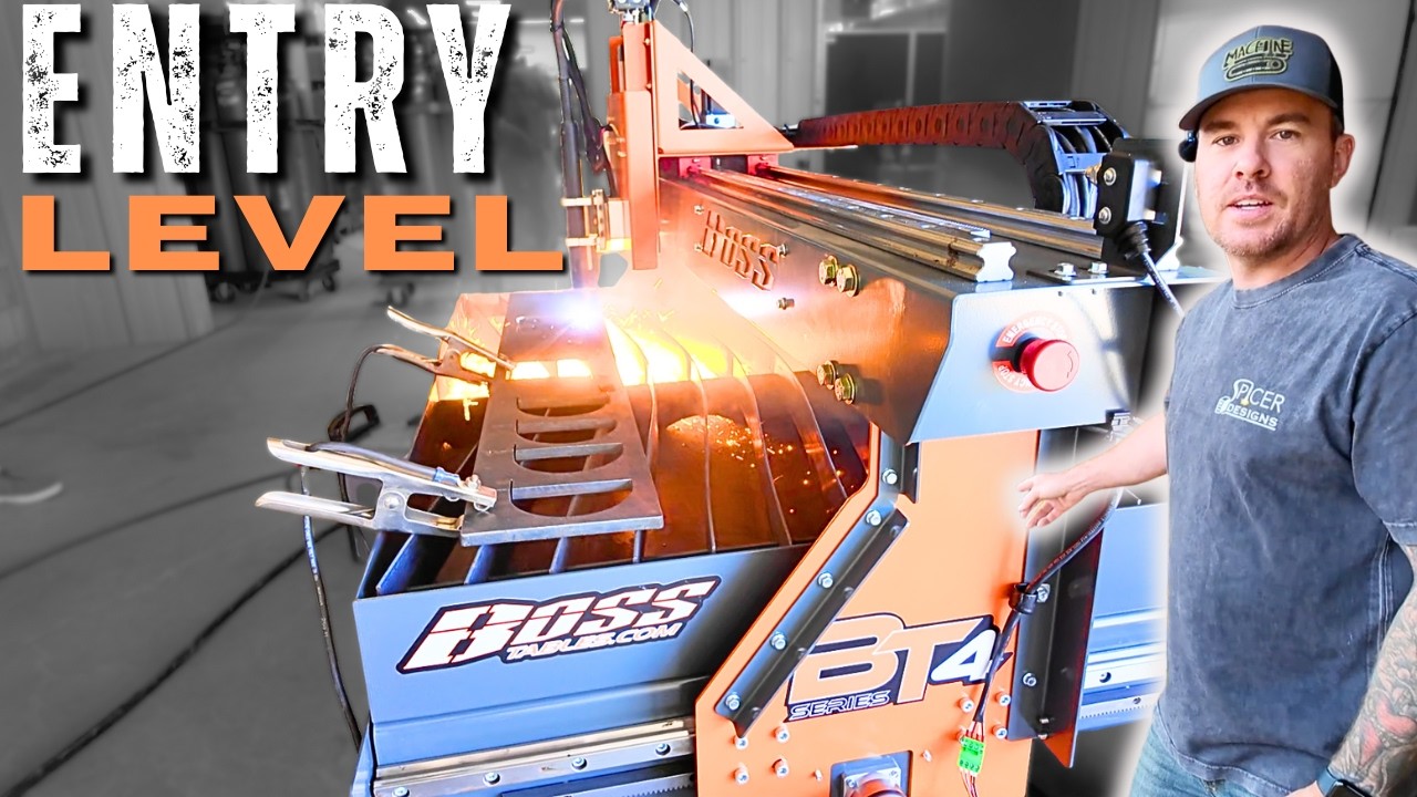 Компания BOSS только что подняла планку для сборных плазменных столов с ЧПУ!