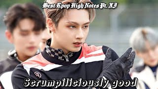 Best Kpop High Notes Pt. XI