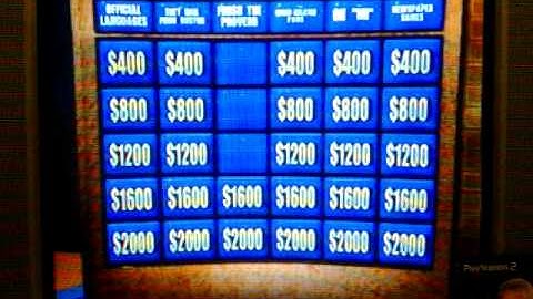 PS2 Jeopardy! Run Game 10 Part 2