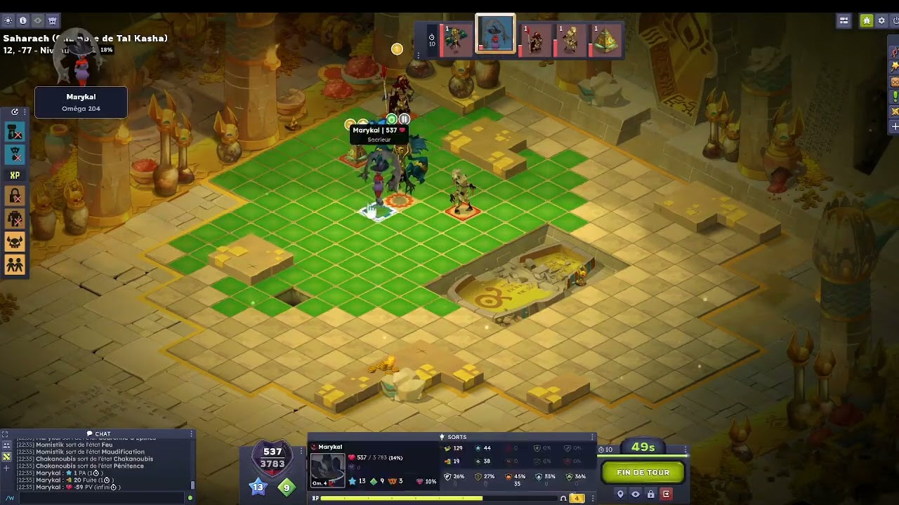 dofus 3.0 sacri solo tal kasha full berserk