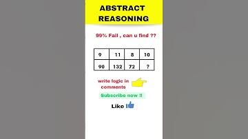 #day6 of improving reasoning |99% fails #placement #puzzles  #aptitude #abstract #reasoning #quiz