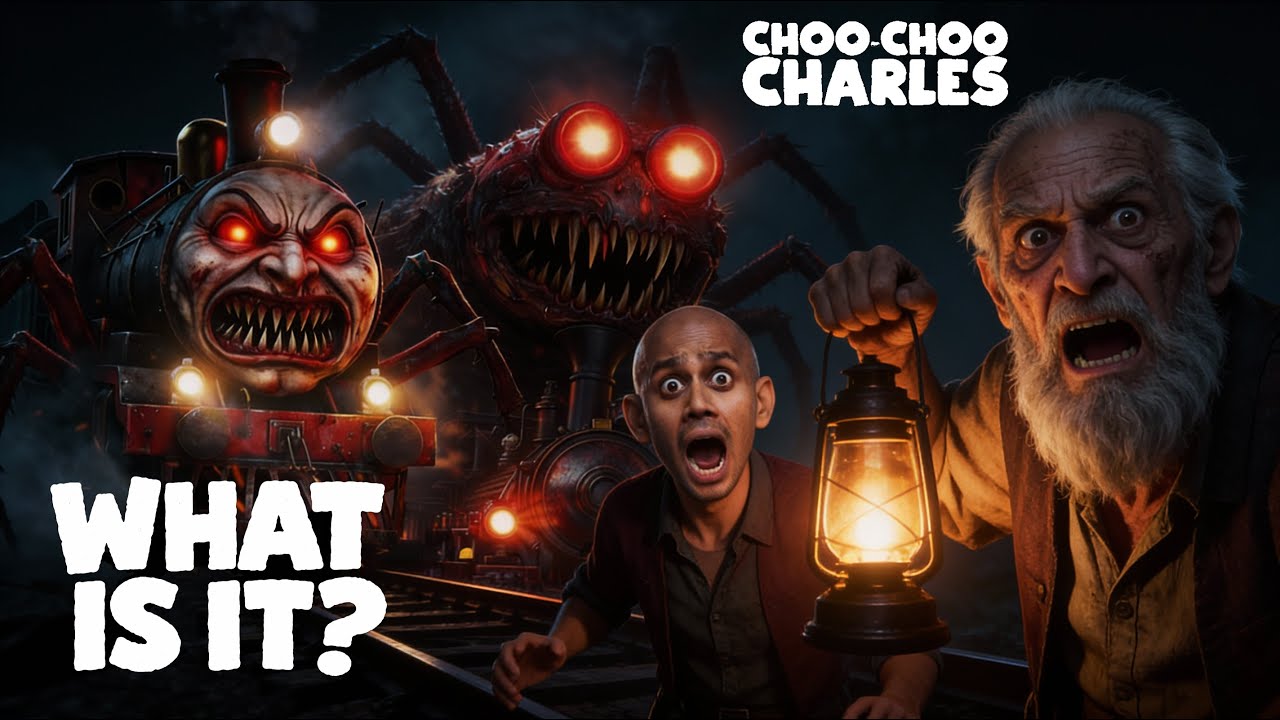 Choo Choo Charles Horror Game LIVE 🚂 | Scariest Gameplay Hindi  