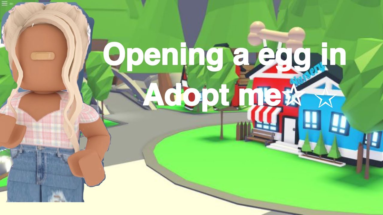 Opening eggs in adopt me - YouTube