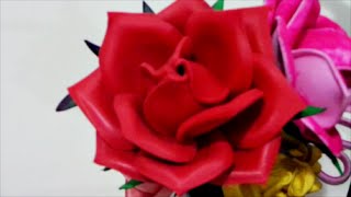 rosa mexicana / rosa colombiana ou rosa lisa eva passo a passo - thptnganamst.edu.vn