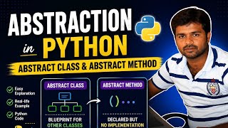 Abstraction in Python for Beginners | Abstract Class & Abstract Method
