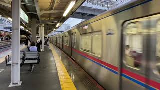 京成3000形　京成津田沼駅発車