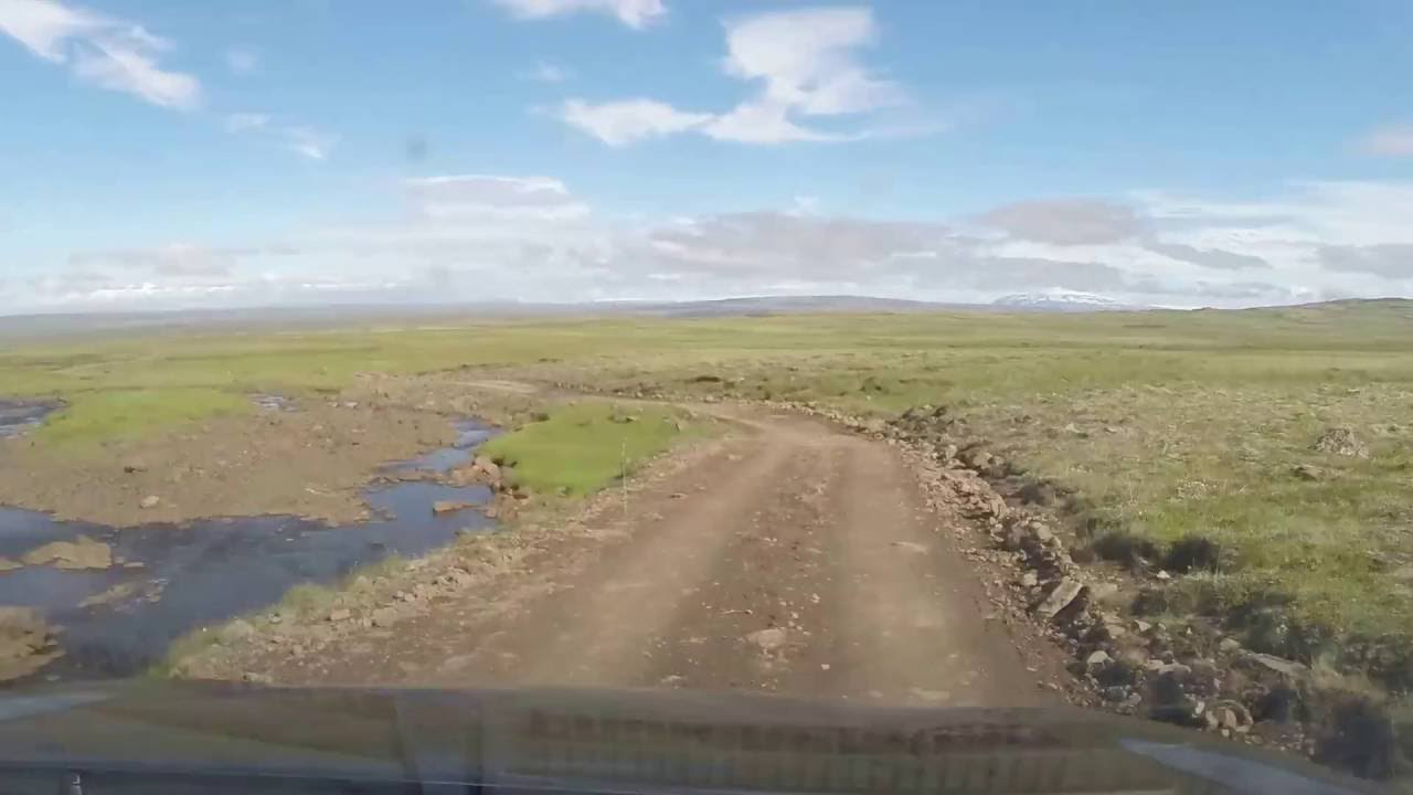 Iceland F586 4x4 Road — Haukadalsskarðsvegur — video poster