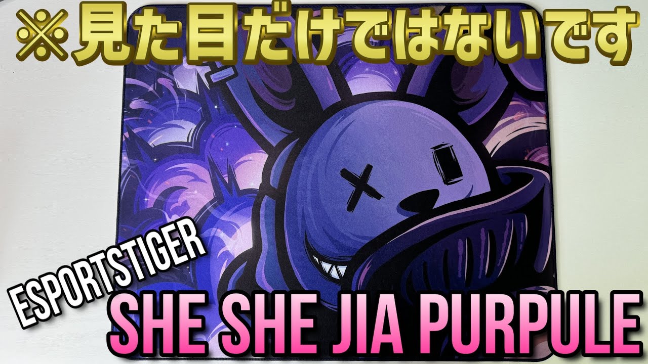 コントロールタイプ好きは試すべきマウスパッド/Esports Tiger she she 
