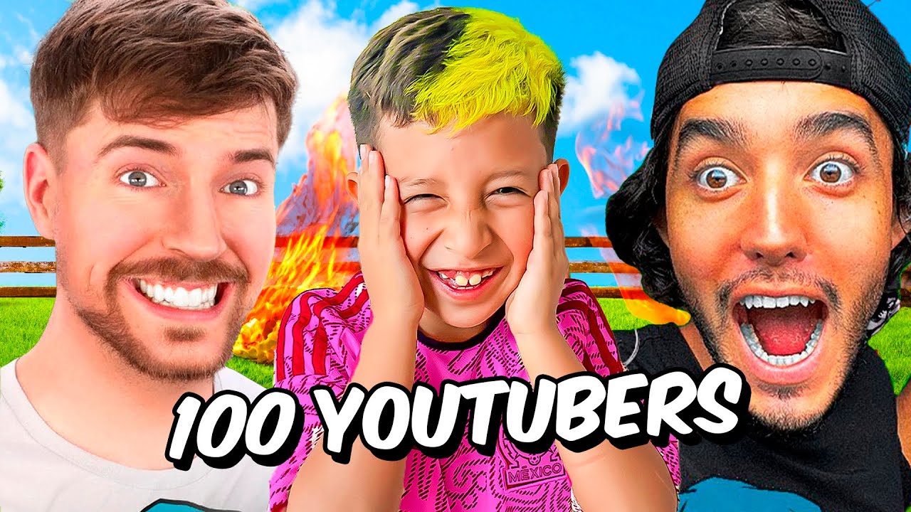 100 YOUTUBERS DECIDEN MI DÍA!!