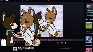 Someone on DeviantArt Selling my Old Art