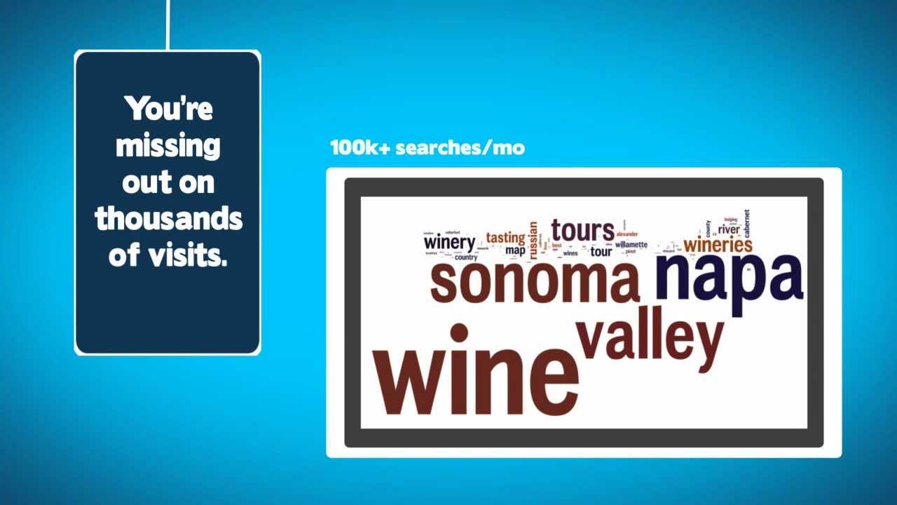 SEO for wineries in Napa, Sonoma, and surrounding counties