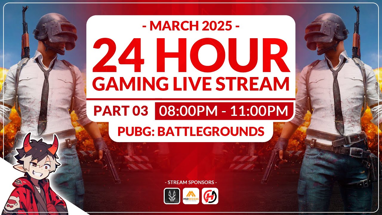 KILLERzero's Official 24 Hour Gaming Live Stream | March 2025 - Part 03