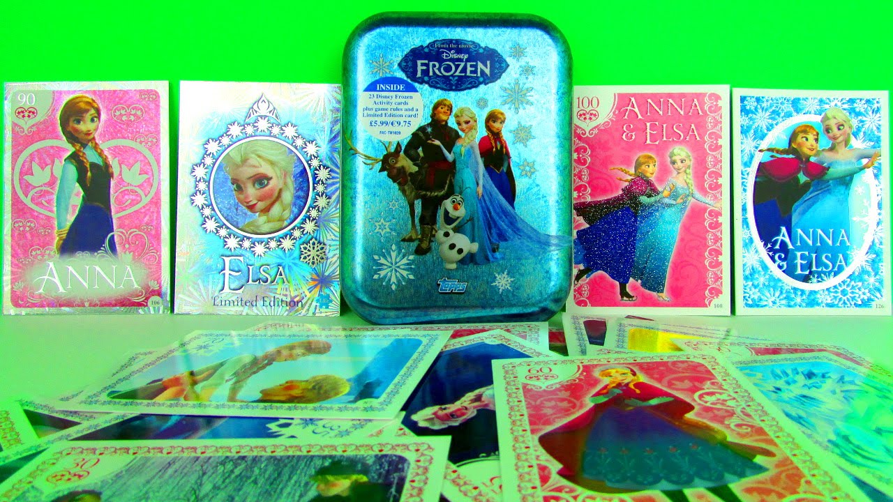 frozen 2 trading cards limited edition Amazon.com: Frozen 2 Trading Card Collection Pocket Tin : Video Games