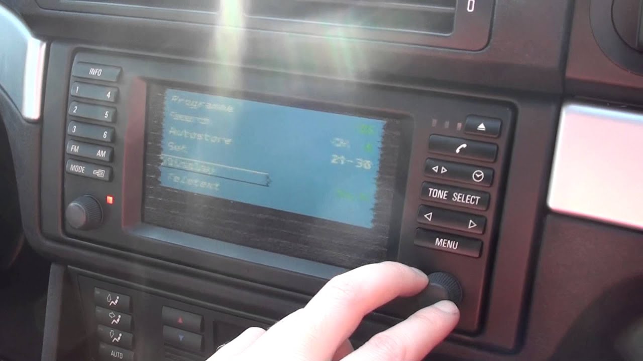 BMW E39 5 Series Television Does Not Work Or Tune In YouTube