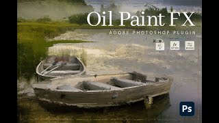 Oil Paint Fx Plugin for Adobe Photoshop