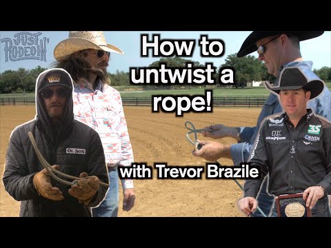 Como destorcer sua corda com Trevor Brazile - Just Rodeoin 14