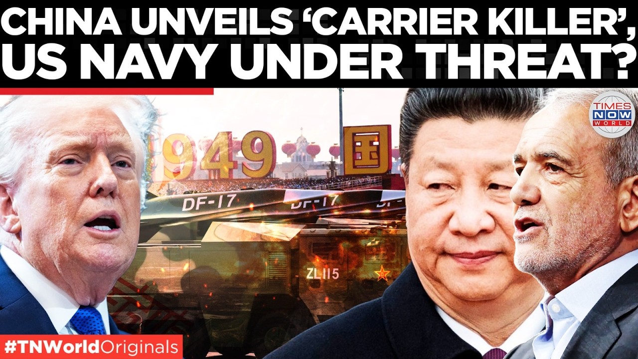 CHINA’S NEW HYPERSONIC MISSILE! DF-17 Hypersonic Missile Threatens US Navy? | US-Iran War