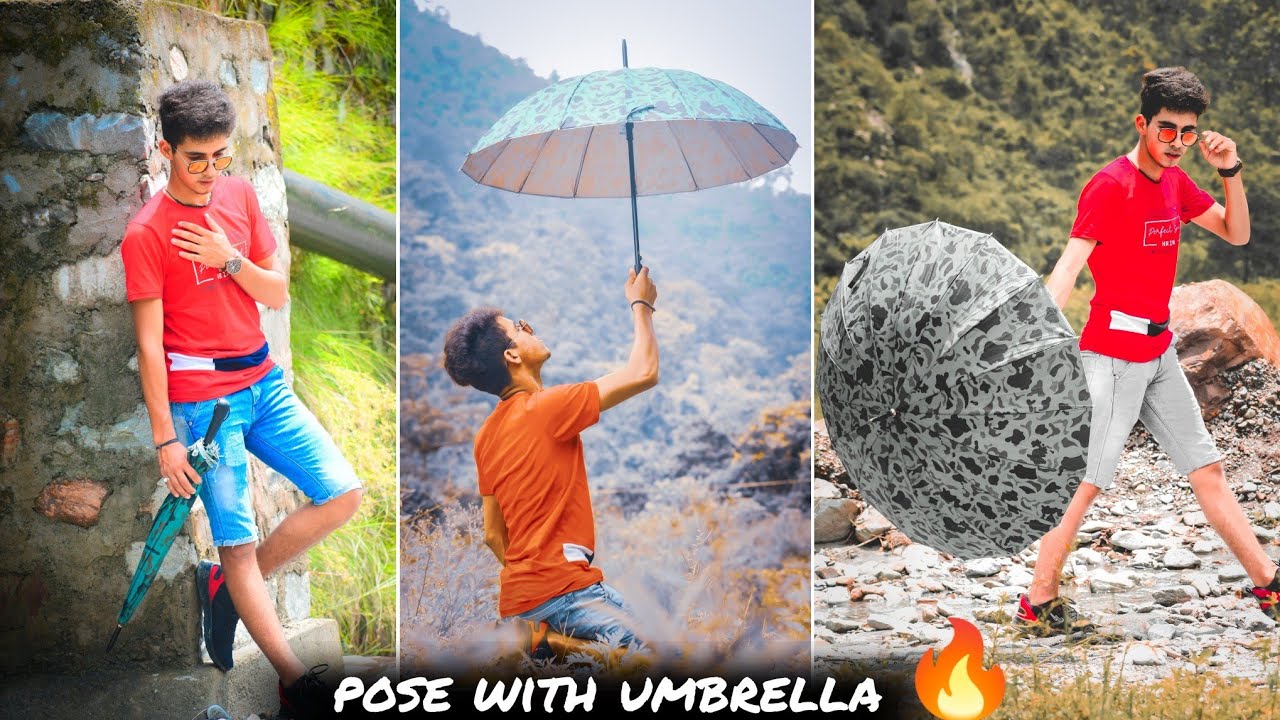 Umbrella photo poses | Photo poses for boys | umbrella pose photography | Photo pose