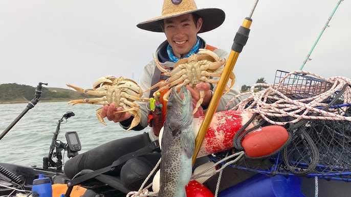 WHICH HOOP NET IS BETTER??  Dungeness Crab & Lingcod FISHING