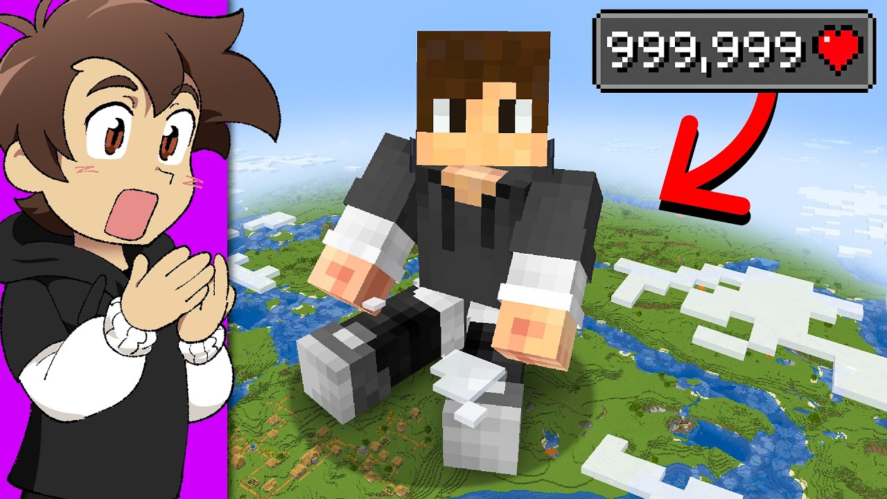 Minecraft, But Your Hearts = Size…